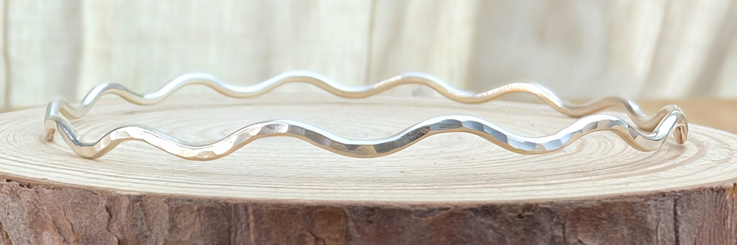 sterling silver stacking bangles
