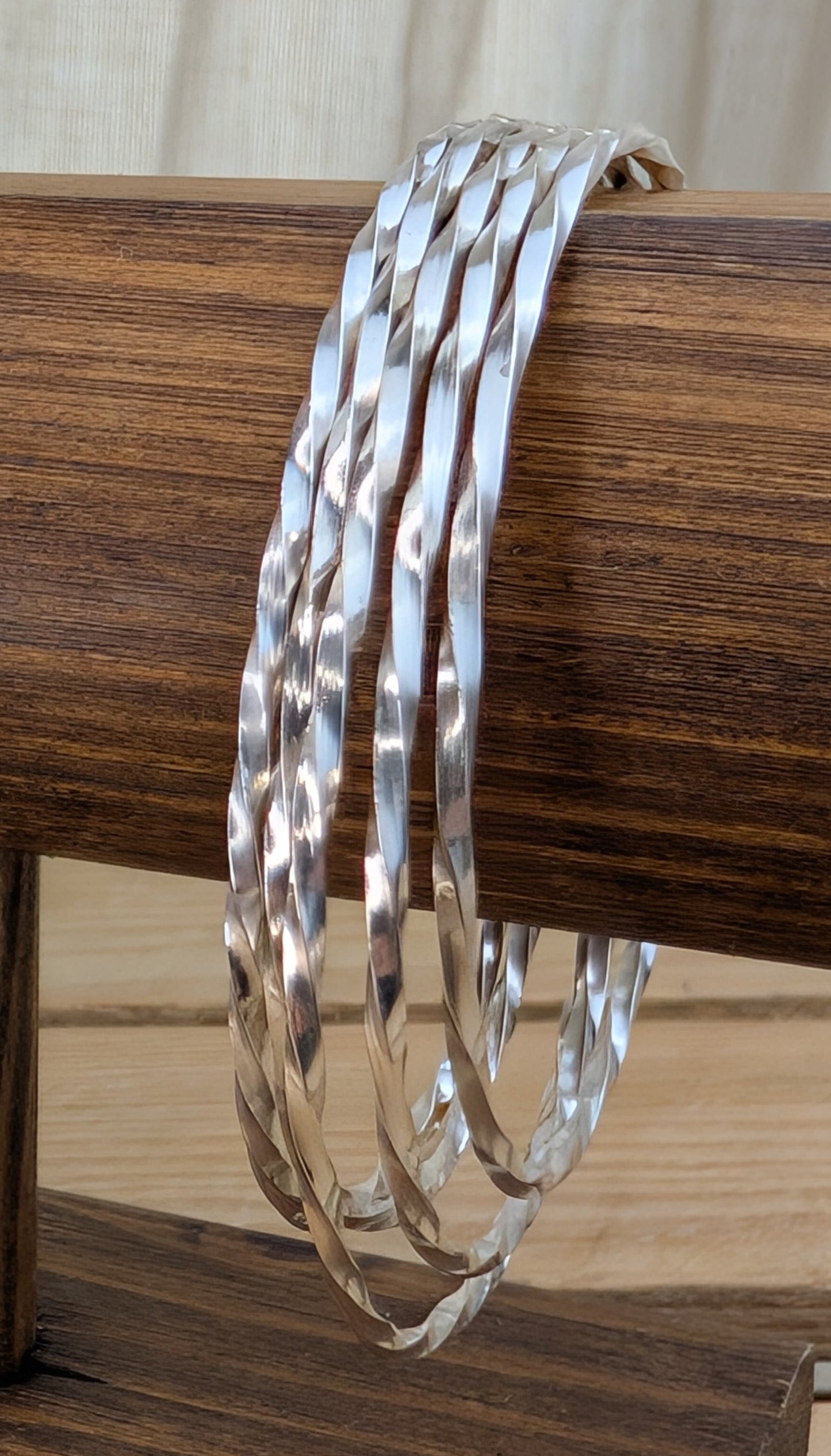 sterling silver stacking bangles