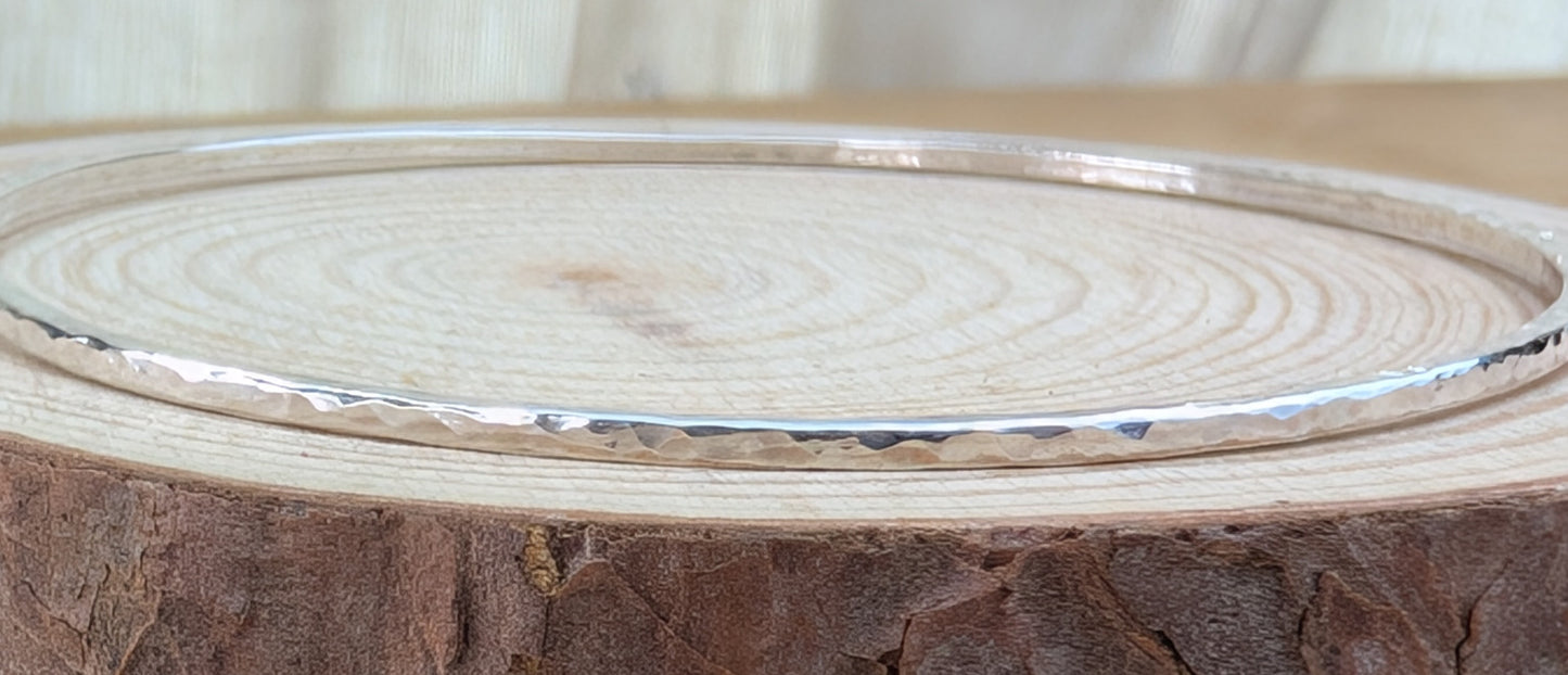 sterling silver stacking bangles