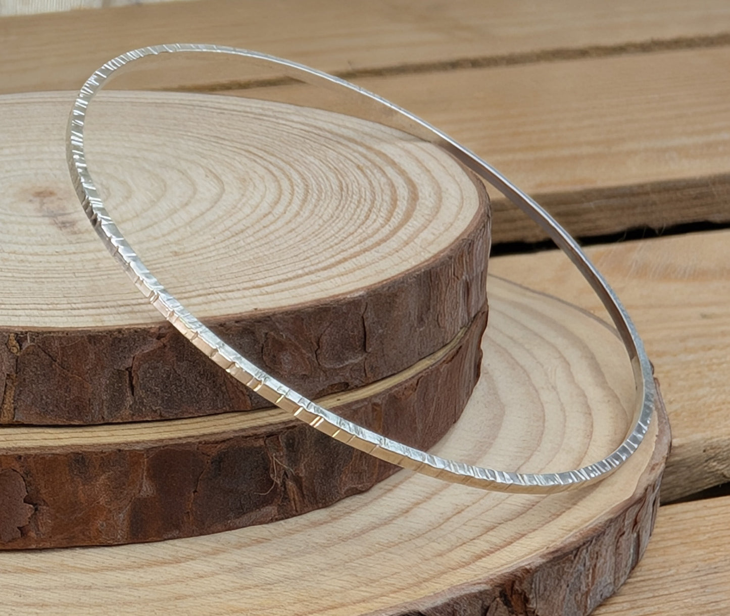 sterling silver stacking bangles