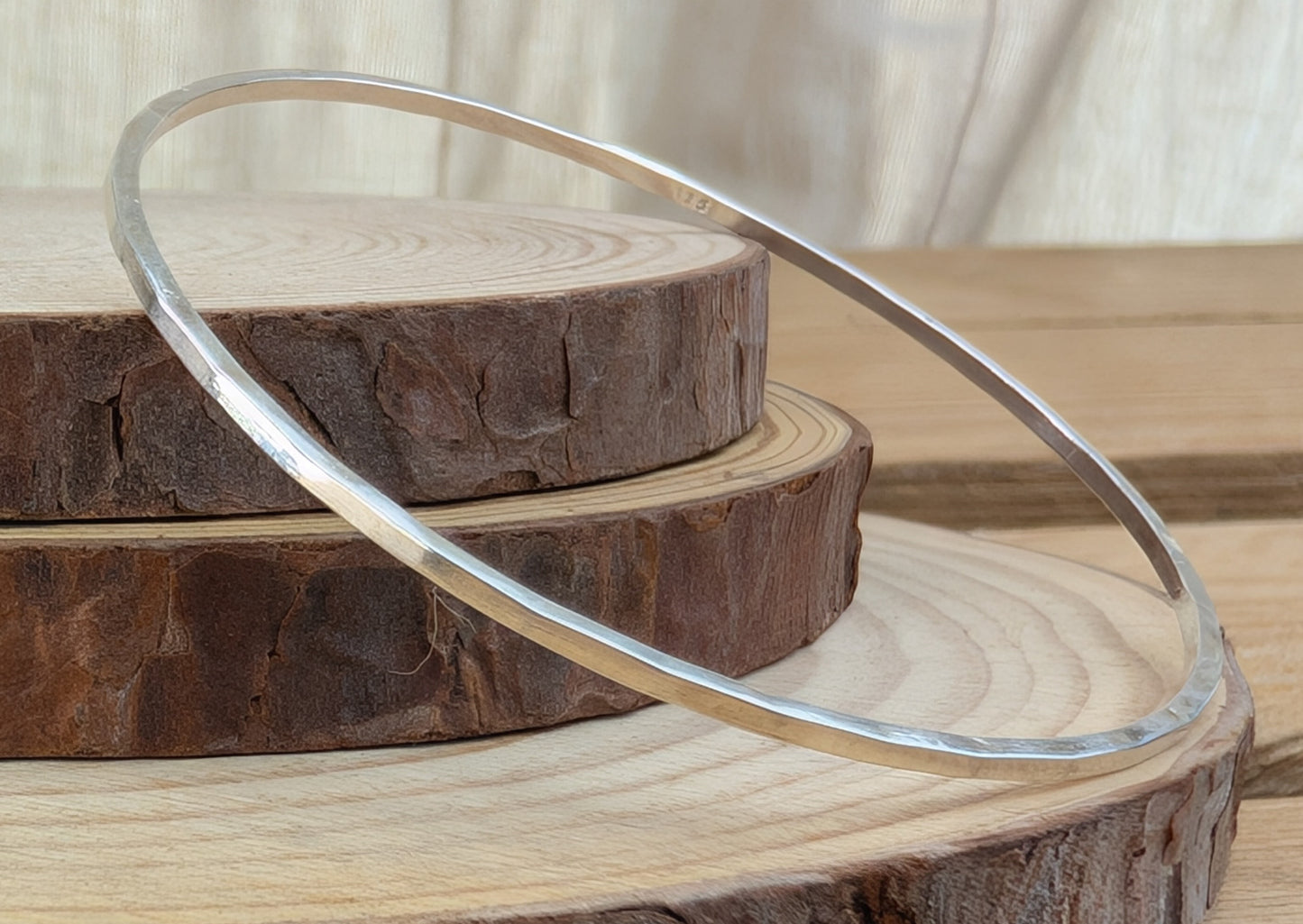 sterling silver stacking bangles