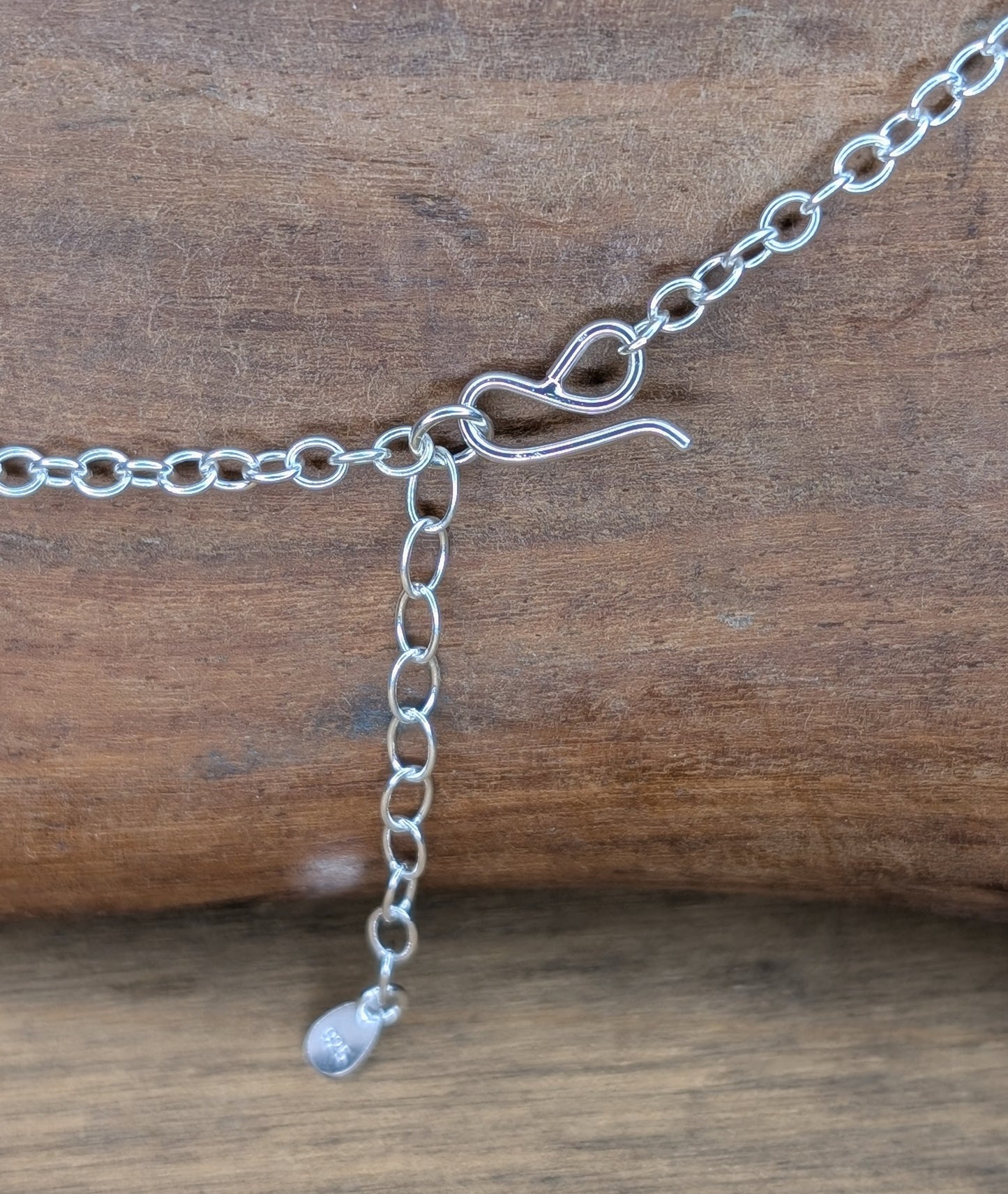 sterling silver star charm ankle chain