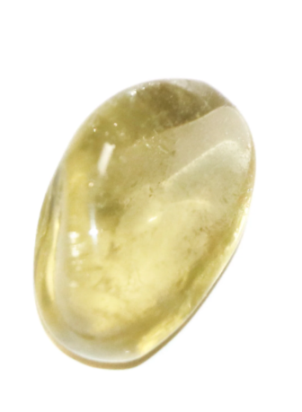 sterling silver lemon quartz stacking ring