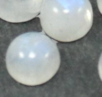 sterling silver moonstone stacking ring