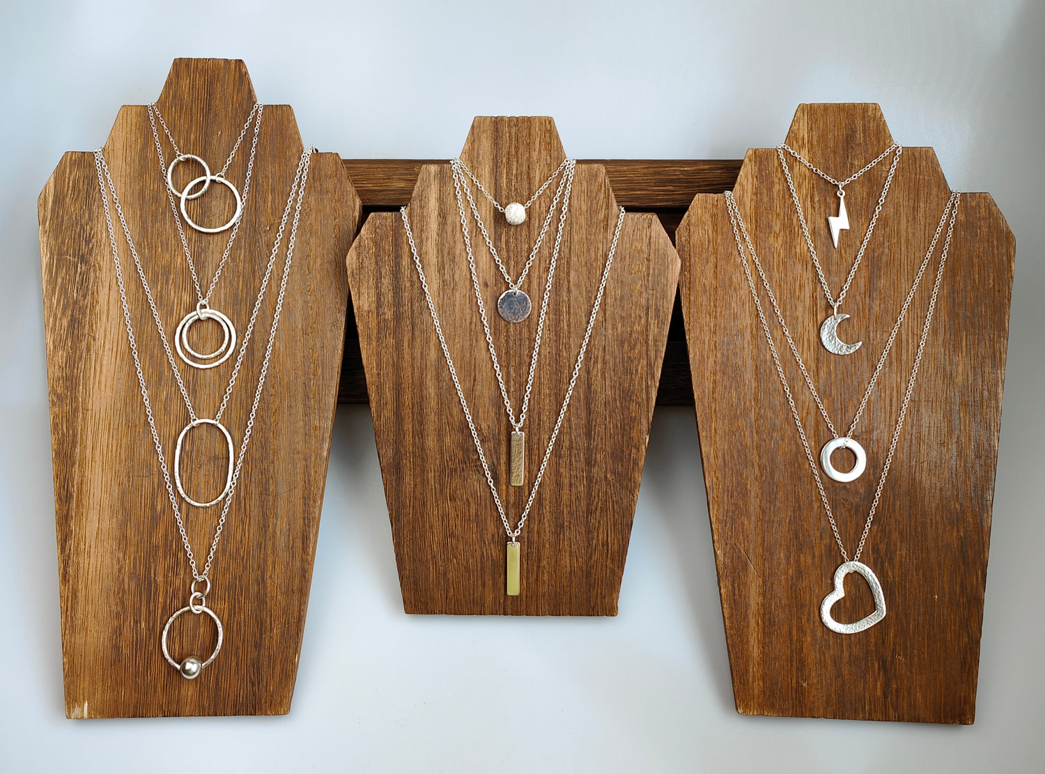 sterling silver necklaces and pendants