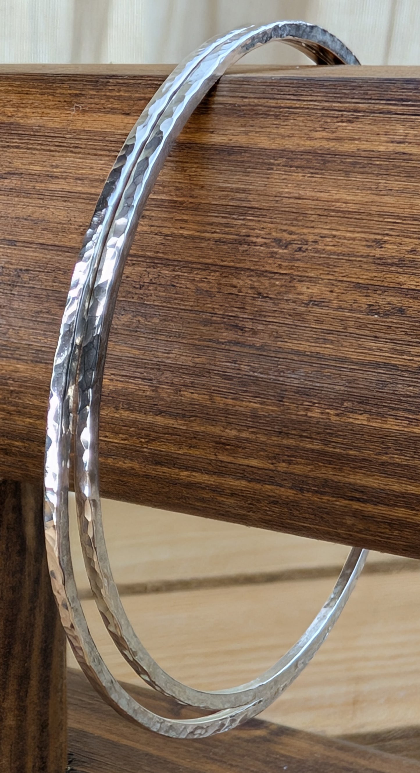 sterling silver stacking bangles