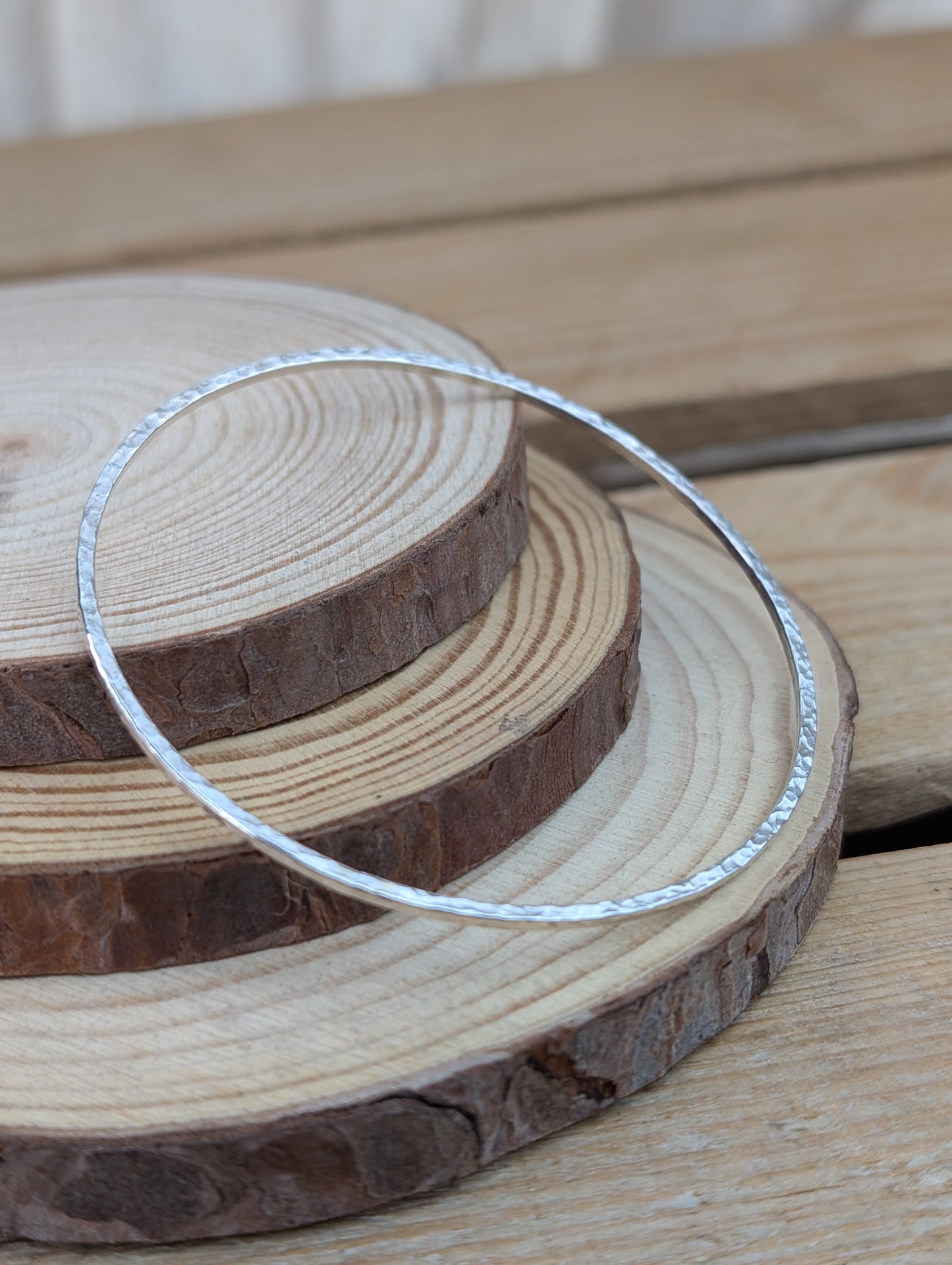 sterling silver stacking bangles