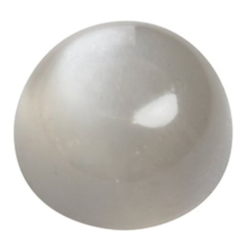 sterling silver grey moonstone stacking ring